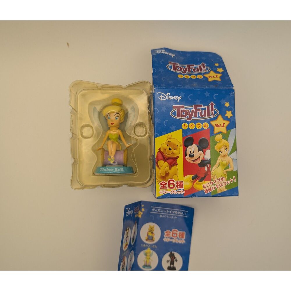 “Disney  Vol.1 Tinker Bell Mini Figure – Japan Exclusive  Boxed Collectible”